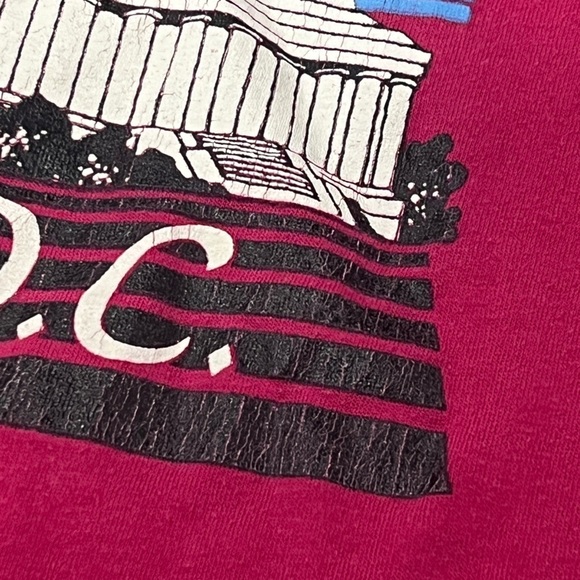 Vintage Single Stitch Washington DC Travel Tourism Vacation Tshirt - Picture 4 of 5